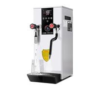 DPLXQPP Máquina Agua Hirviendo Espuma Leche a Vapor,Equipo Comercial Todo En Uno,para Calentar Agua,Multifuncional Eficiente,white-110V
