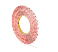 Dpm tapes - 3M GPT Cinta adhesiva de doble cara de PET: fuerte adhesión, se mantiene en superficies duras, grosor de 0,2 mm, resistente hasta 150 °C, resistencia UV ex 9088 - (6 mm x 50 m)