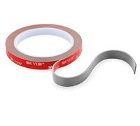 3M VHB - Cinta adhesiva de doble cara universal de espuma acrílica, resistente al agua y altas temperaturas, indoor/outdoor, decoraciones, tiras de LED, coches, hogar y oficina 9 mm x 3 m