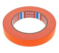 Dpm tapes - Tesa 4671, Cinta Adhesiva De Tela Gaffer, Tejido Recubierto De PE Coloreado, Interiores/Exteriores, Artes Y Espectáculos, Señalización - Naranja Flúor (19 mm x 25 m)