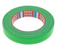 Dpm tapes - Tesa 4671, Cinta Adhesiva De Tela Gaffer, Tejido Recubierto De PE Coloreado, Interiores/Exteriores, Artes Y Espectáculos, Señalización - Verde Flúor (19 mm x 25 m)