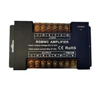 DPNABQOOQ Controlador Amplificador LED RGB+CCT monocromático/RGB/RGBW/RGBWW DC5V12V/24V 12A/24A/30A/50A 1CH/3CH/4CH/5CH Alimentador de Tira de luz(RGBCW 50A)