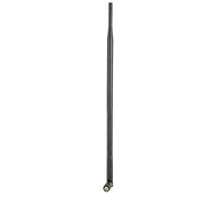 Dpofirs 12dBi High Gain Antena de Doble Banda Portátil RP-SMA Antena Larga Distancia para Router Wifi Negro