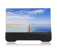 Dpofirs 14 Pulgadas Lupa de Pantalla con Altavoz Incorporado para Teléfonos, Mini HD Amplificador de Pantallla Porátil con Soporte para Celulares, Amplificador de Video y Imagen para Móviles