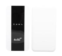 Dpofirs 4G 5G WiFi WiFi Hotspot 150Mbps, Ranura de Tarjeta SIM 12H L Porza de Batería 10 Dispositivos Admiten un Punto de Acceso ABS de Enrutador de Viaje (Versión de Europa y Asia)