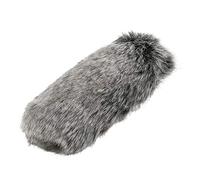 Dpofirs A Prueba de Viento Profesional Parabrisas Wind Muff para Videomic Video Micrófono Micrófono Furry Windscreen Outdoor Wind Shield Mic Windshield Muff Fur Custom Fit