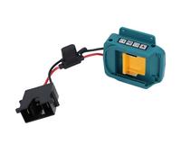 Dpofirs Adaptador de Batería Kit de Conversión de Batería de Juguete para Niños para BL1850 BL1860, Amplia Compatibilidad con Baterías de Iones de Litio de 18 V, Material ABS Adecuado (Conector negro)