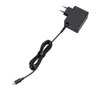 Dpofirs Adaptador de Corriente USB C con Cable Tipo C de 150 Cm para SwitchOLED (Enchufe Europeo 1000-1200W)