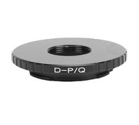 Dpofirs Adaptador de Montura de Lentes, para Serie PentaxQ, Que Admite Conexión Entre Lentes de Película con Montura D y Cuerpos de Cámara