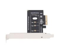 Dpofirs Adaptador PCIe 3.0 X4 de Fácil Uso a M.2 NGFF SSD, Tarjeta de Expansión Estable y Confiable, Adecuada para Juegos, Plug and Play, Material PCB de Primera Calidad