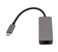 Dpofirs Adaptador USB C a Ethernet 2500Mbps Transferencia de Datos Rápida Gigabit Tipo C a RJ45 Adaptador de Red LAN 1Gbps