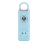 Dpofirs Alarma de Seguridad Personal, Llavero de Alarma de Seguridad de 130 DB, Sirena de de Emergencia con Luz Estroboscópica y Resistencia Al Agua para Mujeres, Autodefensa (Blue)