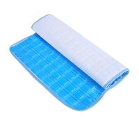Dpofirs Alfombrilla de Almohada de Gel, Cojín de Enfriamiento Cuadrado, Suave, Plegable, Lavable con Cinturón Elástico Antideslizante para Salón de Belleza en el Hogar