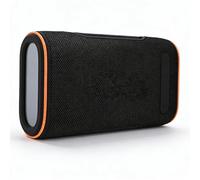 Dpofirs Altavoces Bluetooth Inalámbricos, Luz RGB, Altavoz Portátil con Graves, 5400 MAh, Resistente Al Agua, Altavoces Grandes para el Trabajo, Al Aire Libre, Piscina de Playa, Garaje