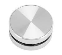 Dpofirs Altavoz de Conducción de Huesos Bluetooth, Mini Altavoz Inalámbrico Portátil, con Taza de Succión, para Viajes Al Aire Libre de Baño (Silver)