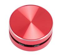 Dpofirs Altavoz de Conducción de Huesos Bluetooth, Mini Altavoz Inalámbrico Portátil, con Taza de Succión, para Viajes Al Aire Libre de Baño (Rojo)