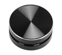 Dpofirs Altavoz de Conducción de Huesos Bluetooth, Mini Altavoz Inalámbrico Portátil, con Taza de Succión, para Viajes Al Aire Libre de Baño (Black)