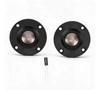 Dpofirs Altavoz Tweeter de Cúpula de 2 Pulgadas, Altavoz Super Tweeter de Audio para Coche 20 W for System de Sonido para Hogar