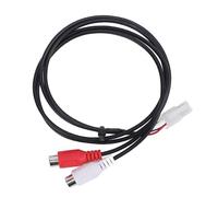 Dpofirs Apto para Arnés de Cableado de Entrada de Señal Punch P300-10 P300-12, Material Duradero que Garantiza una Transferencia de Señal de Sonido Estable, Ideal para Cajas de Subwoofer Amplificadas