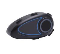 Dpofirs Auriculares Bluetooth de Casco de Motocicleta, Compatible con Todos los Cascos, Auriculares Bluetooth 5.4 de Reducción de Ruido 5.4, Sonido HiFi, a Prueba de Agua, Respuesta