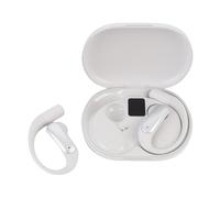 Dpofirs Auriculares Traductor de Idiomas Ai, 144 Idiomas HiFi Auriculares Inalámbricos Traducción en Tiempo Real con Micrófono de Cancelación de Ruido para Viajes de Aprendizaje de (Silver)