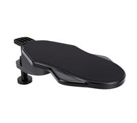 Dpofirs Bandeja Extensora de Reposabrazos de Escritorio para Computadora, Soporte Ergonómico Ajustable para Oficina en Casa, Instalación sin Herramientas y Rotación de 180°