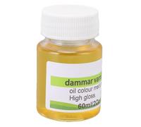 Dpofirs Barniz Brillante, Revestimiento Protector Transparente de Alto Brillo de 60 Ml con Fórmula de Secado Rápido para Pinturas Al óleo