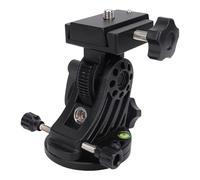 Dpofirs Base de Latitud para SkyWatcher, Monte del Telescopio de 0 a 90 ° Ajustable con Interfaz de 3/8 Pulgadas para Trípodes Comunes, Aleación de Aluminio Ecuatorial para Astronomía (Black)