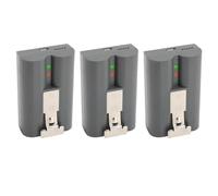 Dpofirs Batería Recargable de la Cámara de la Puerta, Reemplazo de la Cámara de Campana de la Puerta Alta Capacidad de 8000 MAh Camera Extiende la Vida de la (3PCS)