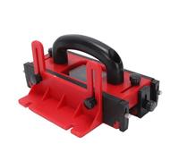 Dpofirs Bloque de Empuje de Mesa de Enrutador Antideslizante para Sierra de Cinta para Carpintería, Herramienta de Corte Segura con Diseño Ajustable, Ventana Transparente