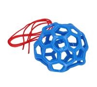 Dpofirs Bola Colgante para Golosinas para Caballos, Juguete para Masticar y Alimentador de Heno para Entretenimiento con Diseño de Columpio para Establo y Hogar (Blue)