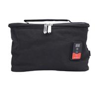 Dpofirs Bolsa Calientabiberones USB con Temperatura Ajustable | Bolsa aislante portátil para coche, calentador de biberones de viaje, calienta alimentos y toallitas, tela Oxford