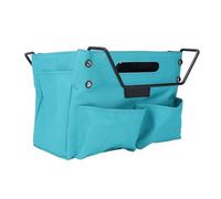 Dpofirs Bolsa de Herramientas para Escalera, Resistente Tela Oxford, Bolsa de Almacenamiento de Herramientas Multifuncional para Llaves, Martillos, Taladros, Carga de 20 Kg, 5 Bolsillos Laterales