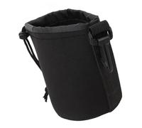 Dpofirs Bolsa Impermeable para Lentes de Cámara Cierre Elástico Seguro para Almacenamiento de Lentes de 18 a 105 Mm F/3.5-5.6G Tela Impermeable para Viajeros y Fotógrafos