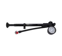 Dpofirs Bomba de Choque para Bicicleta de Montaña, Bomba de Choque de Alta Presión de 300 PSI con Diseño a Prueba de Fugas de Doble Perilla, Válvula de de Botón, Manguera Giratoria de 360 Grados