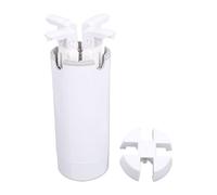 Dpofirs Botella Dispensadora de Viaje, Contenedor de Bomba Cosmética 4 en 1 para champú Acondicionador Loción Gel de Baño, Botella de Viaje Portátil Recargable a Prueba de Fugas con Dispensador de
