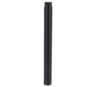 Dpofirs Brazo de Extensión de Cabezal de Ducha, Tubo de Acero Inoxidable Fuerte para Uso en Baño de Ducha de Mano Tipo Lluvia (BLACK)