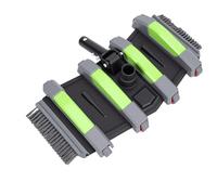 Dpofirs Cabezal de Aspiradora para Piscina, Accesorio de Limpiador de Piscinas Pesado con Ruedas, Cepillos Laterales para Piscinas Enterradas sobre el Suelo