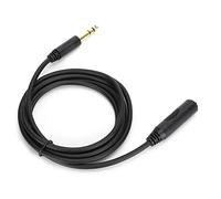 Dpofirs Cable de Audio Estéreo Macho a Hembra de 6.35mm, Cable de Extensión de Audio PVC de Alto Rendimiento de Transmisión, Alambre de Audio para Tarjetas de Sonido, Guitarra Eléctrica, 6m 1.8m