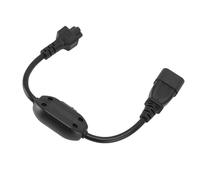 Dpofirs Cable de Enchufe de Alimentación IEC320 C14 a C5, Interruptor de Encendido y Apagado Aislado, Cable de Extensión para Monitor LCD, Calentador, PDU, Adaptador de Corriente para Servidor en
