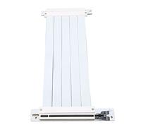 Dpofirs Cable Elevador Extensor PCIe 4.0 X16, Transmisión de 128 Gbps, Datos Gráficos Estables y Rápidos, Compatible con RTX, RX6800 - Plug and Play, 20 Cm de Longitud (Blanco)