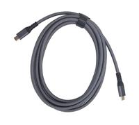 Dpofirs Cable USB C a USB C 20Gbps 240W PD3.1 Carga Rápida, Salida de Video 4K@60Hz Cable 3.2 Gen 2 Tipo, con Chip E-Marker Nylon Trenzado, para Laptop (3 metros/9,8 pies)