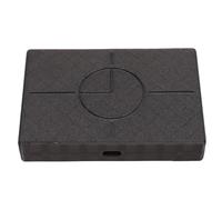 Dpofirs Caja de Almacenamiento para Consola de Juegos de Estilo Retro, Protección a Prueba de Golpes e Impermeable para Retroid Pocket Flip 2, Adecuada para Viajes, Patrón Negro