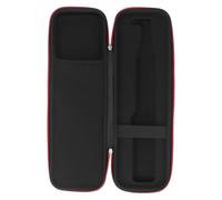 Dpofirs Caja de Almacenamiento para Plancha de Pelo Dura de EVA Negra, Compatible con Plancha y Cabello Airstrait, Resistente Al Agua, Ideal para Viajes de Negocios