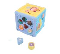 Dpofirs Caja Musical para bebé, Juguete Educativo, Tambor de Mano Multifuncional para Niños Pequeños, Material Plástico