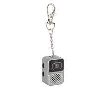 Dpofirs Cámara de 32 GB Mini Keychain, HD 1080p Mini Digital Camera para Fotografía, Cámara de Punto y Disparo para Grabación de Estudio de Viaje, Función OTG (Grey)
