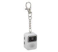 Dpofirs Cámara de 32 GB Mini Keychain, HD 1080p Mini Digital Camera para Fotografía, Cámara de Punto y Disparo para Grabación de Estudio de Viaje, Función OTG (White)
