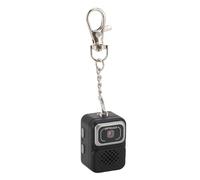 Dpofirs Cámara de 32 GB Mini Keychain, HD 1080p Mini Digital Camera para Fotografía, Cámara de Punto y Disparo para Grabación de Estudio de Viaje, Función OTG (Black)
