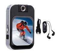 Dpofirs Cámara de Acción HD, Cámara 720p 30 Fps con Pantalla Táctil, Carga USB, Clip en Mini Videocámara Portátil, para Viajar Al Aire Libre Deportes