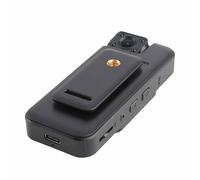 Dpofirs Cámara de Grabadora de Video 4K HD Portátil, Cámaras Corporales de Lentes Giratorios de 180 ° con Grabación de Audio y Video, de Bolsillo para Registros de Viajes Al Aire Libre